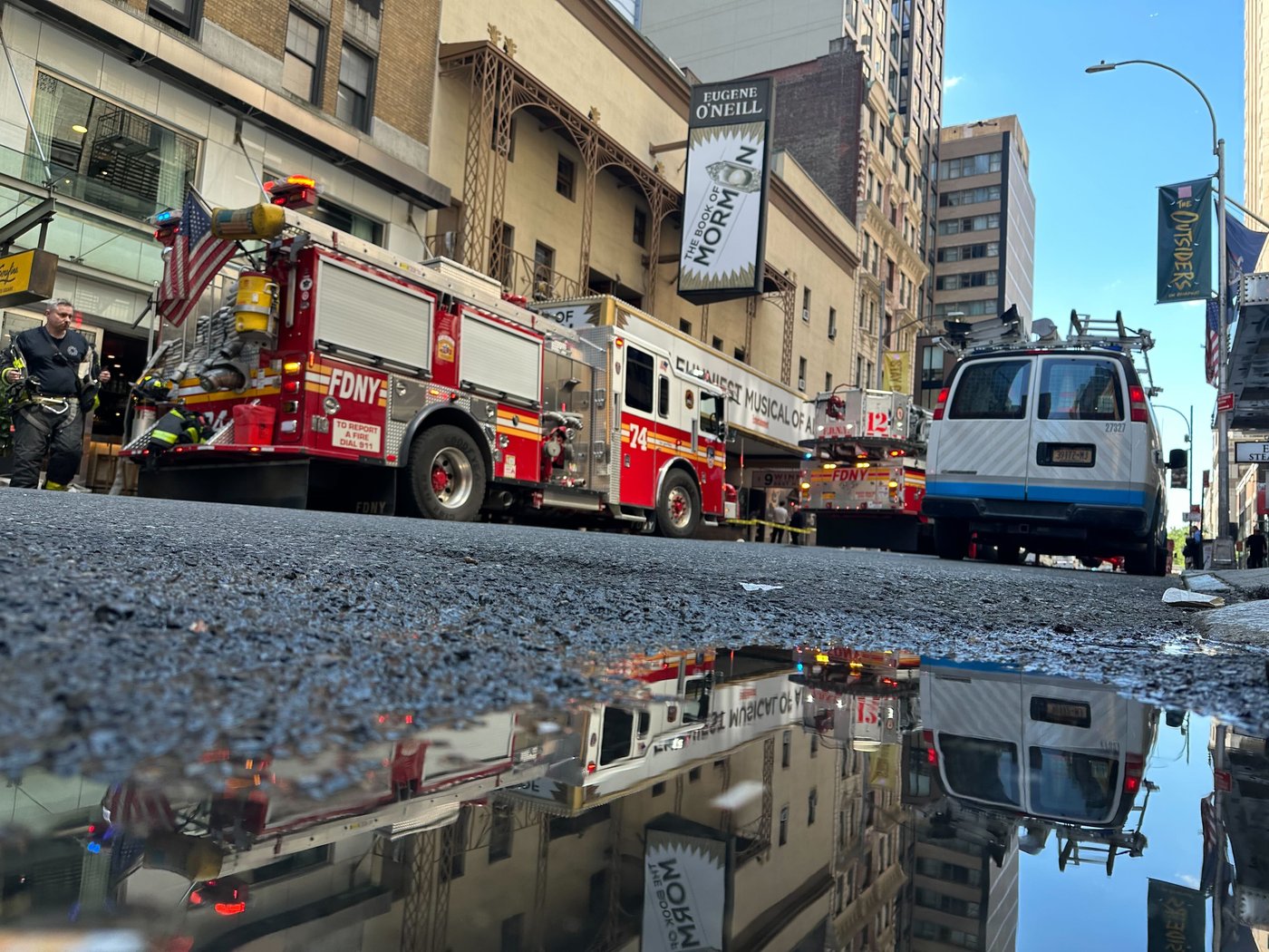 Electrical fire forces closure of Broadway theater that hosts 'The Book of Mormon' | iNFOnews.ca