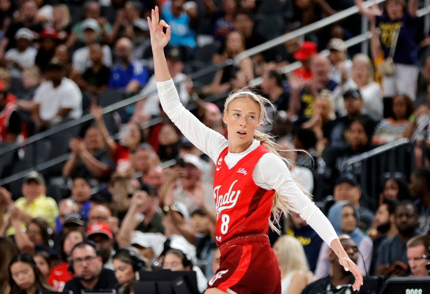 Fever, without Caitlin Clark, beat A'ja Wilson-less Aces 84-68 | iNFOnews.ca
