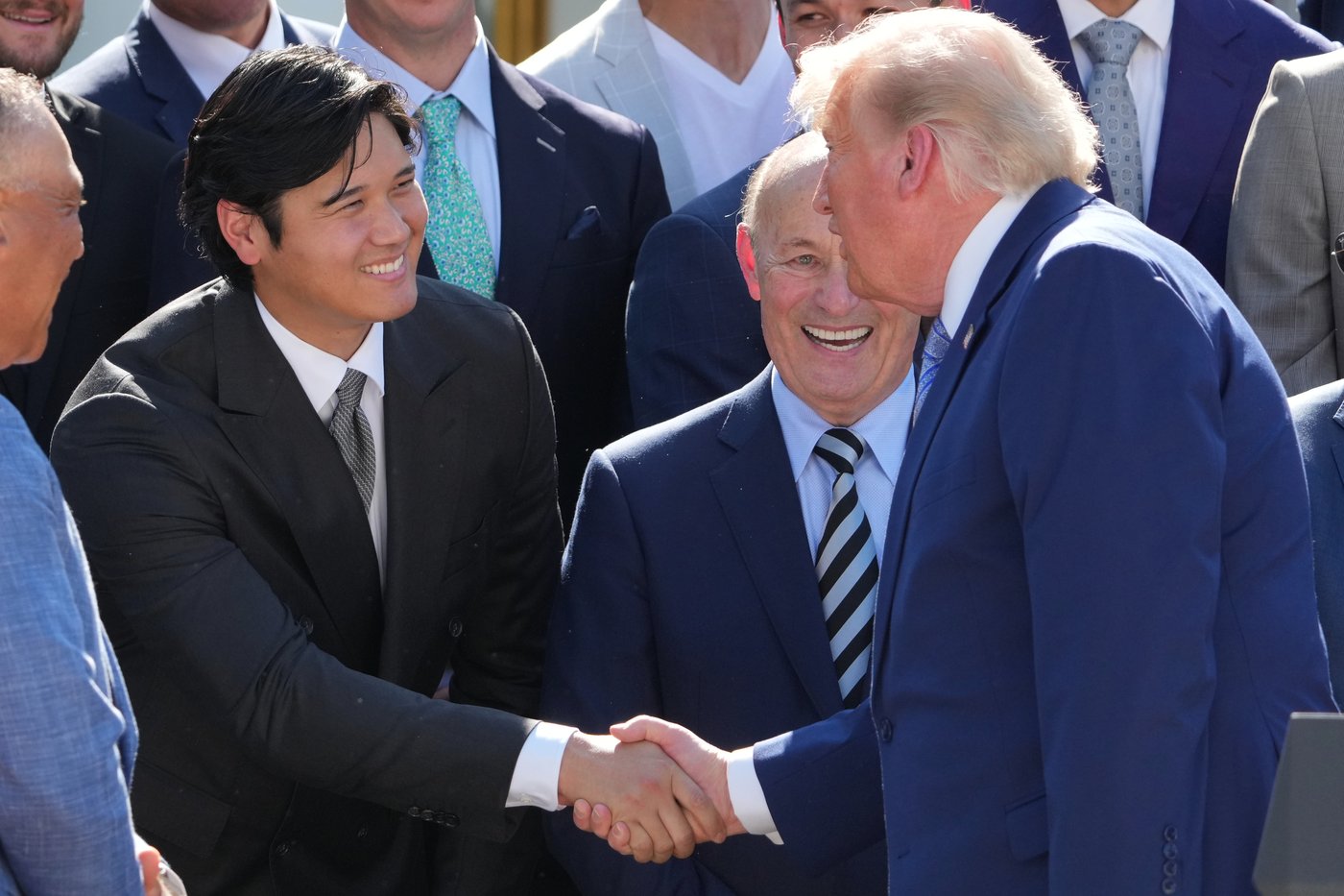 Trump fetes Dodgers at the White House again, saying the team is 'one of the great brands' | iNFOnews.ca