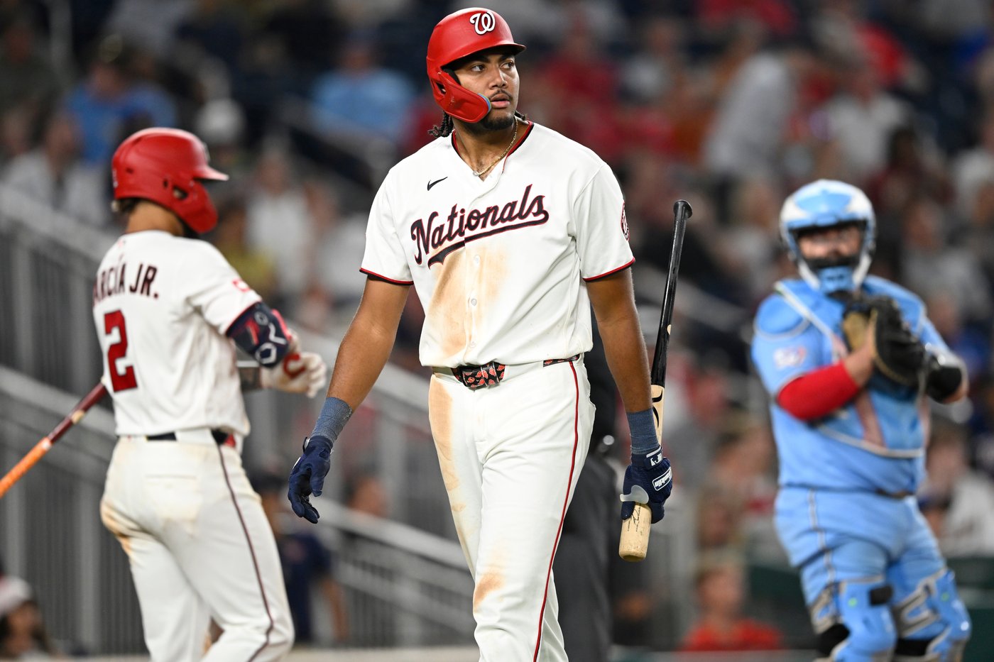 Urías homers, Blue Jays beat Nationals 3-2 in Scherzer's return to Washington | iNFOnews.ca