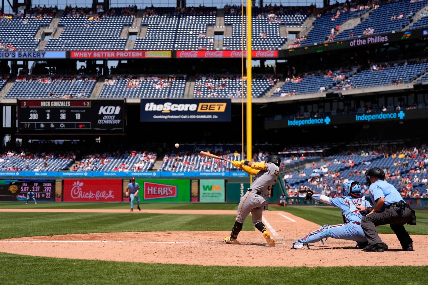 Valdez helps Pirates beat Phillies 6-1 to split their four-game series | iNFOnews.ca Valdez helps Pirates beat Phillies 6-1 to split their four-game series | iNFOnews.ca