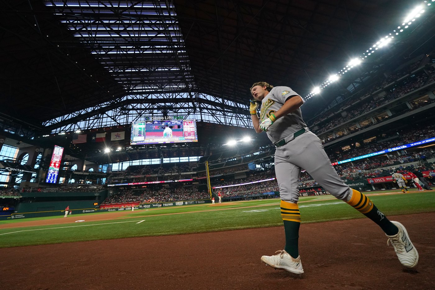 Carlos Cortes leads Athletics' homer barrage in 8-1 win over Rangers | iNFOnews.ca