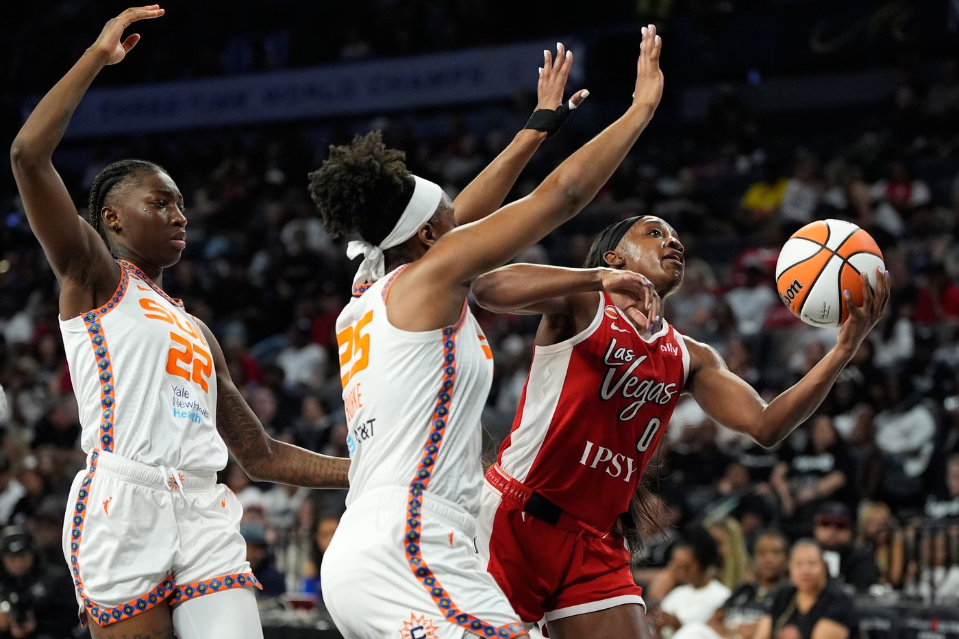 Jackie Young scores 24 and the Aces beat the Sun 101-78 | iNFOnews.ca