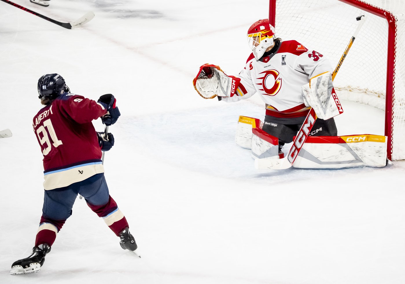 Flaherty's OT goal moves Victoire closer to first Walter Cup | iNFOnews.ca
