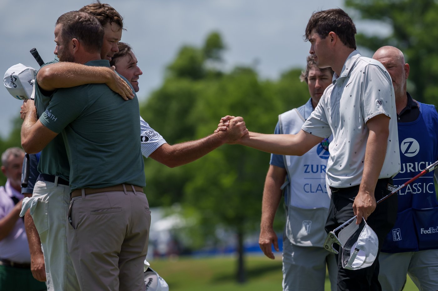 Fitzpatrick brothers pull within shot of Smalley and Springer at Zurich Classic | iNFOnews.ca
