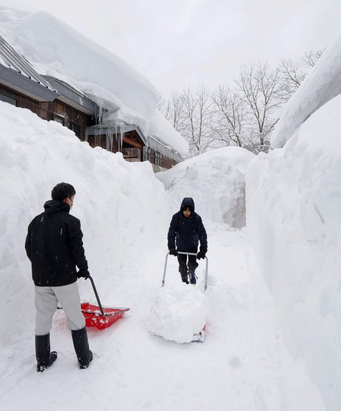 Heavy snow in northern Japan blocks roads and causes dozens of deaths | iNFOnews.ca
