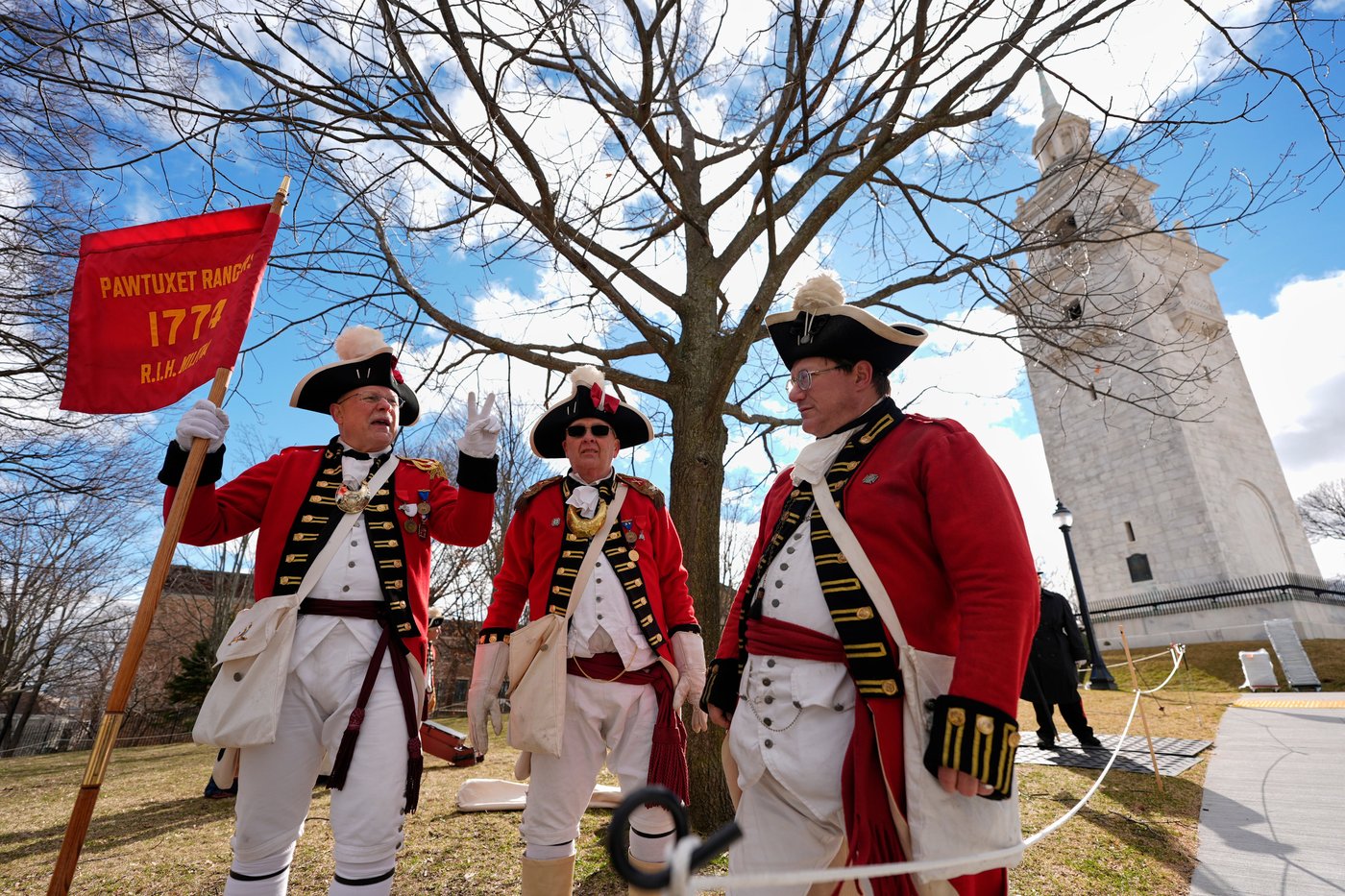 Muskets crack, drums echo as Boston marks 250 years since British evacuation | iNFOnews.ca
