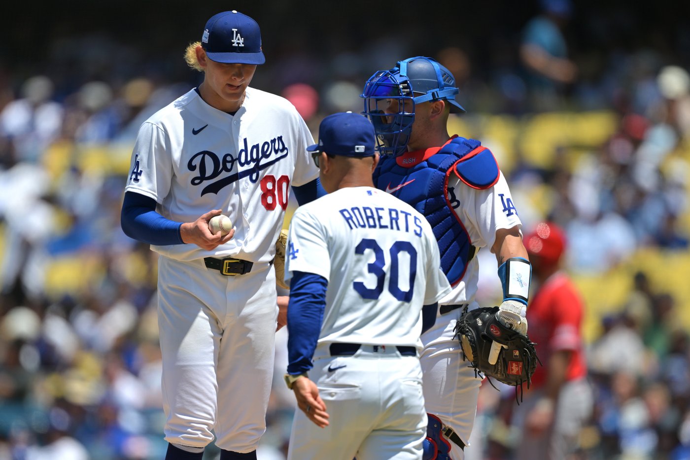 Backup catcher Sebastián Rivero goes 5 for 5 with 6 RBIs as Angels rout Dodgers 13-5 | iNFOnews.ca