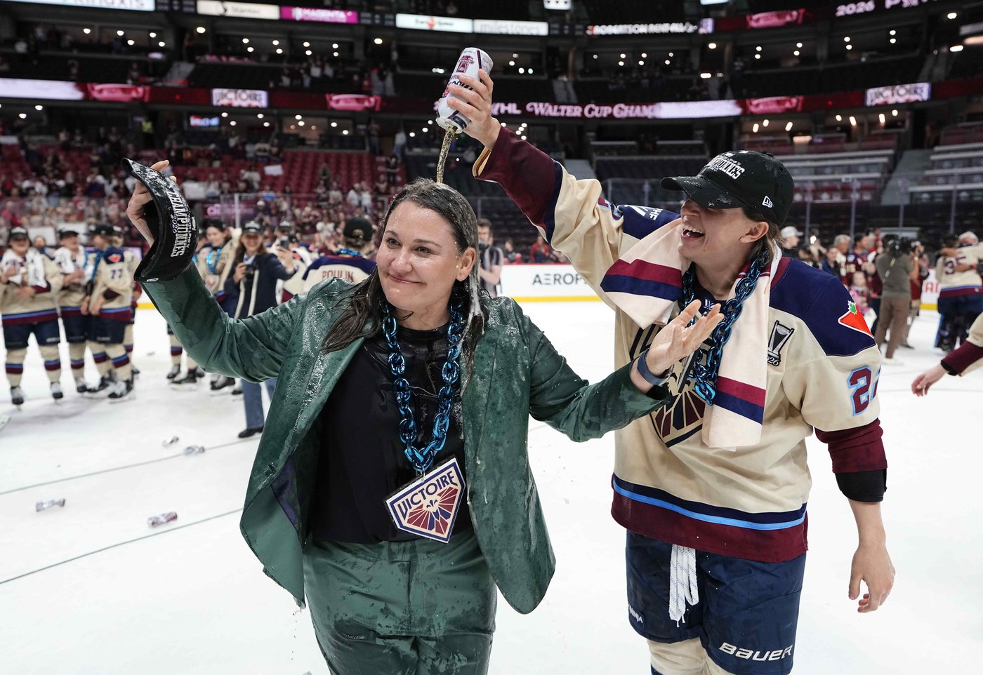 Cheverie and MacLeod took the spotlight as PWHL featured first all-women-coached Walter Cup Final | iNFOnews.ca