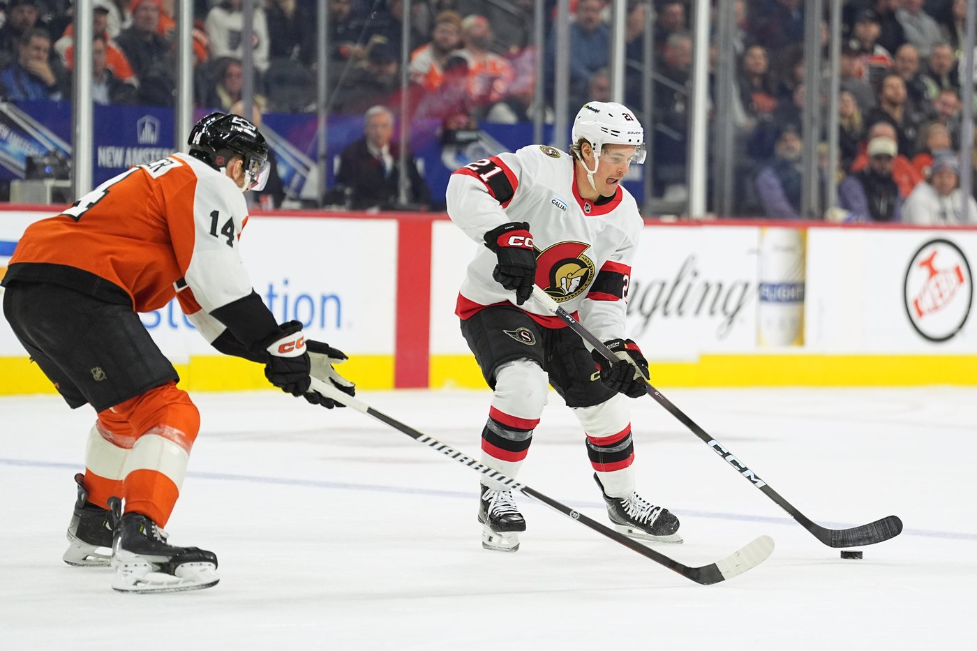 Tim Stutzle's goal 47 seconds into OT helps Senators beat Flyers 2-1 | iNFOnews.ca