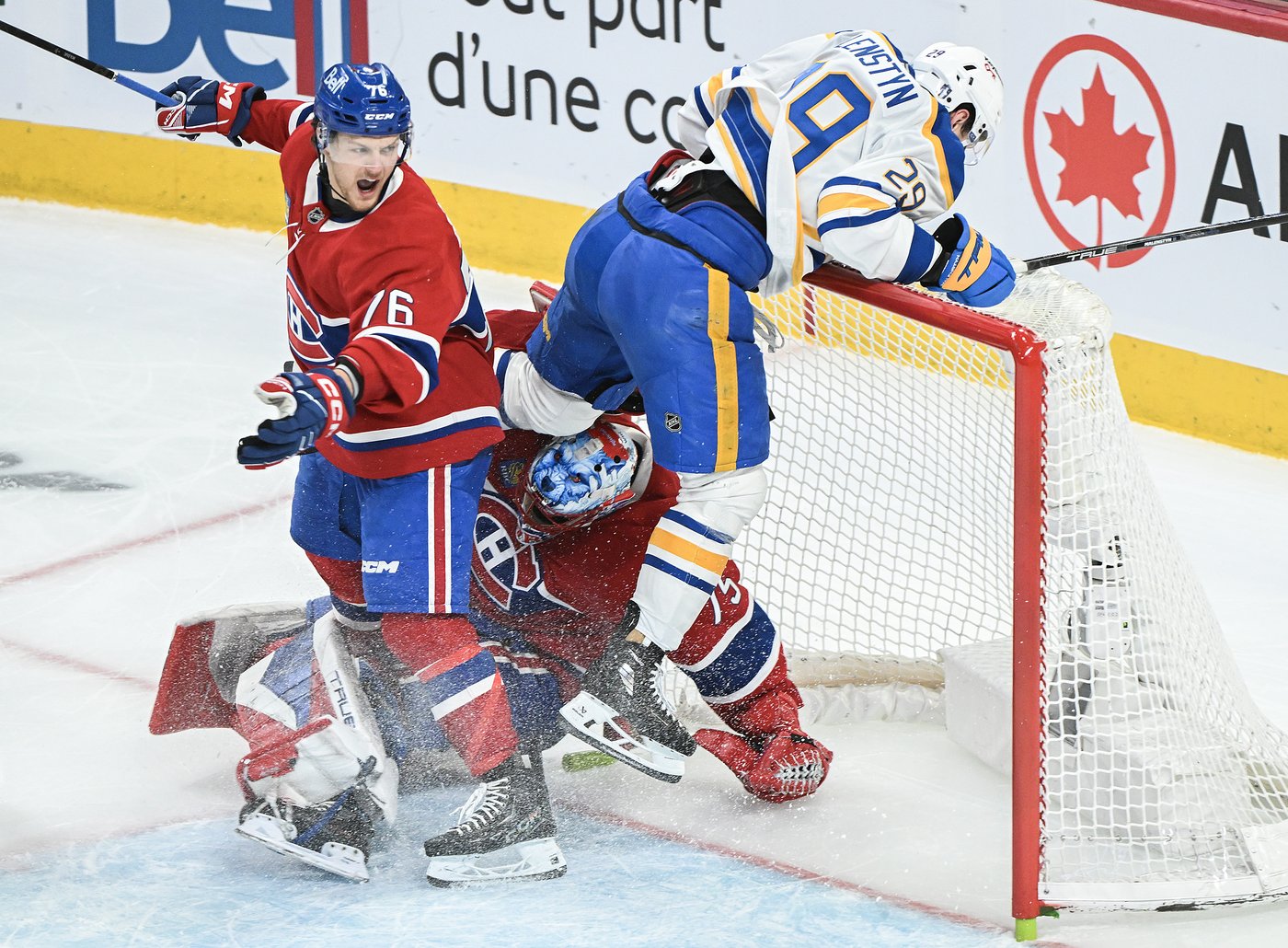 Malenstyn, Xhekaj fined for actions in Game 3 of Canadiens-Sabres series | iNFOnews.ca