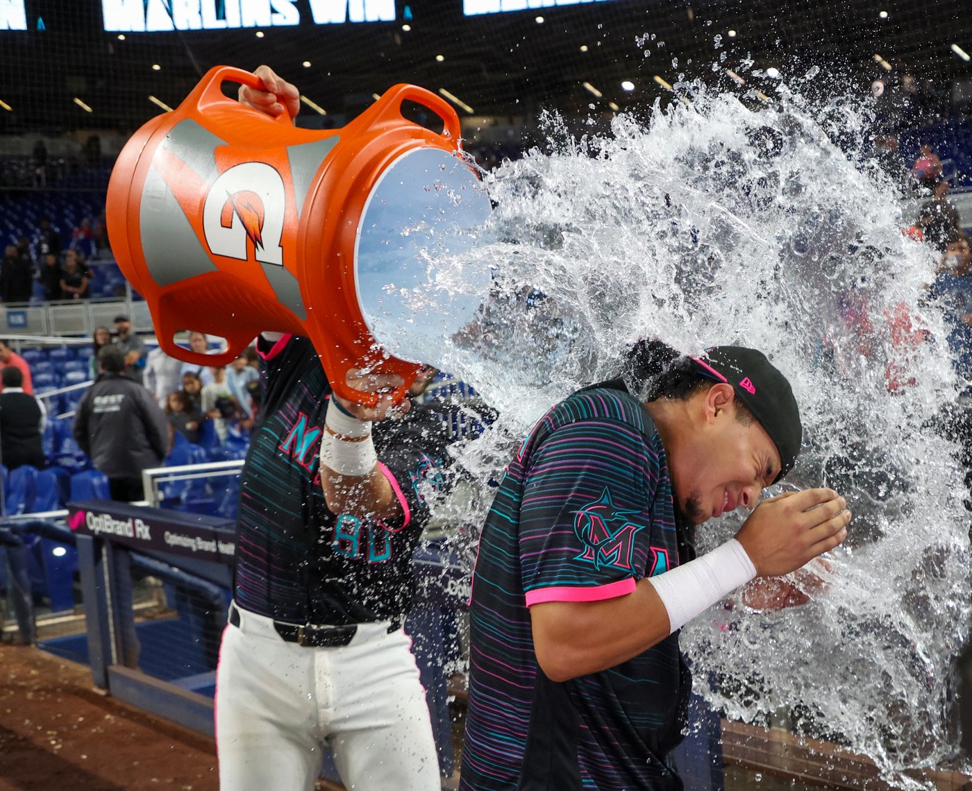 Javier Sanoja singles with bases loaded in 9th to give the Marlins a 3-2 win over the Nationals | iNFOnews.ca Javier Sanoja singles with bases loaded in 9th to give the Marlins a 3-2 win over the Nationals | iNFOnews.ca