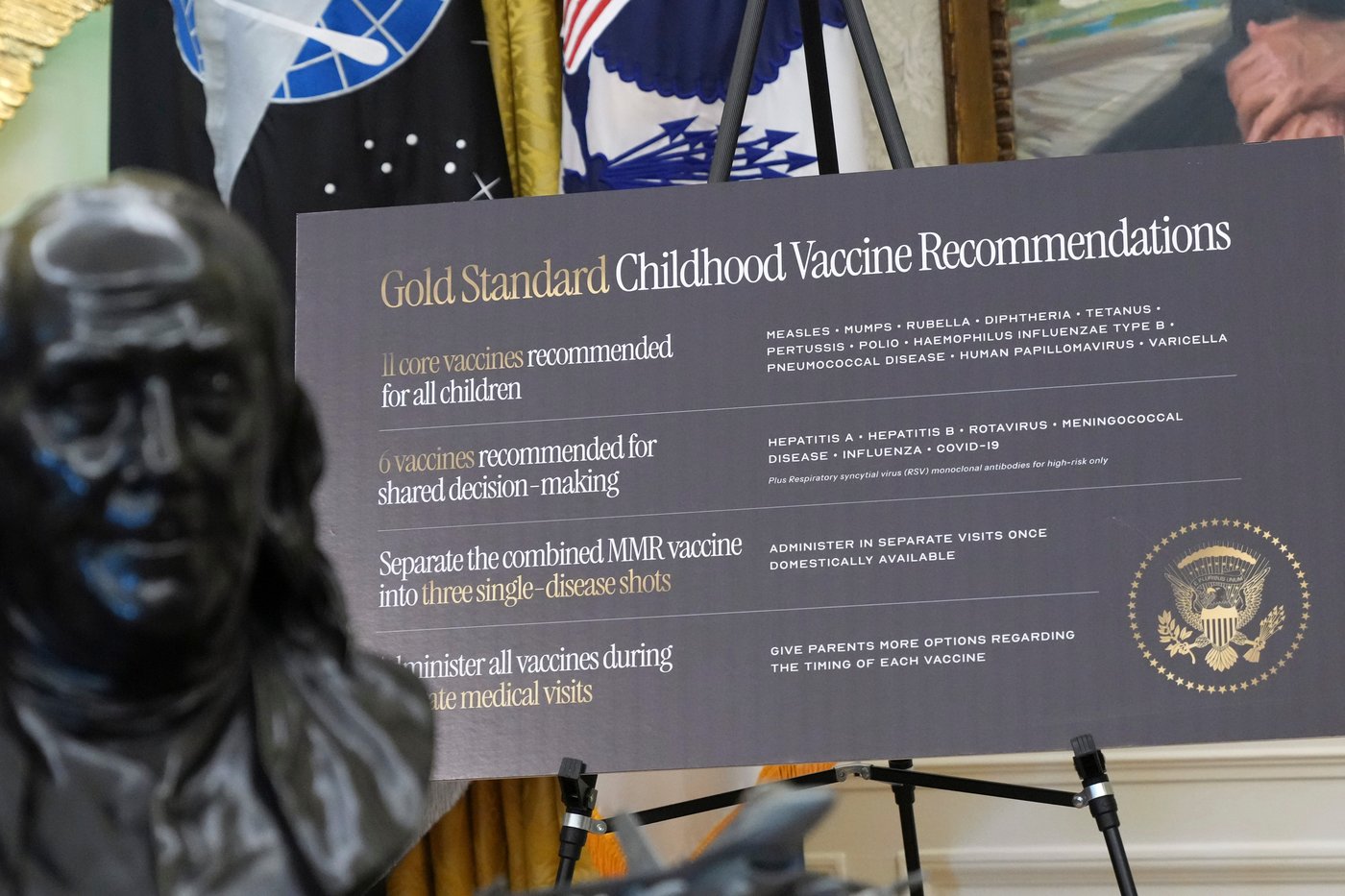 FACT FOCUS: Trump makes false claims as he signs order urging revisions around childhood vaccines | iNFOnews.ca FACT FOCUS: Trump makes false claims as he signs order urging revisions around childhood vaccines | iNFOnews.ca