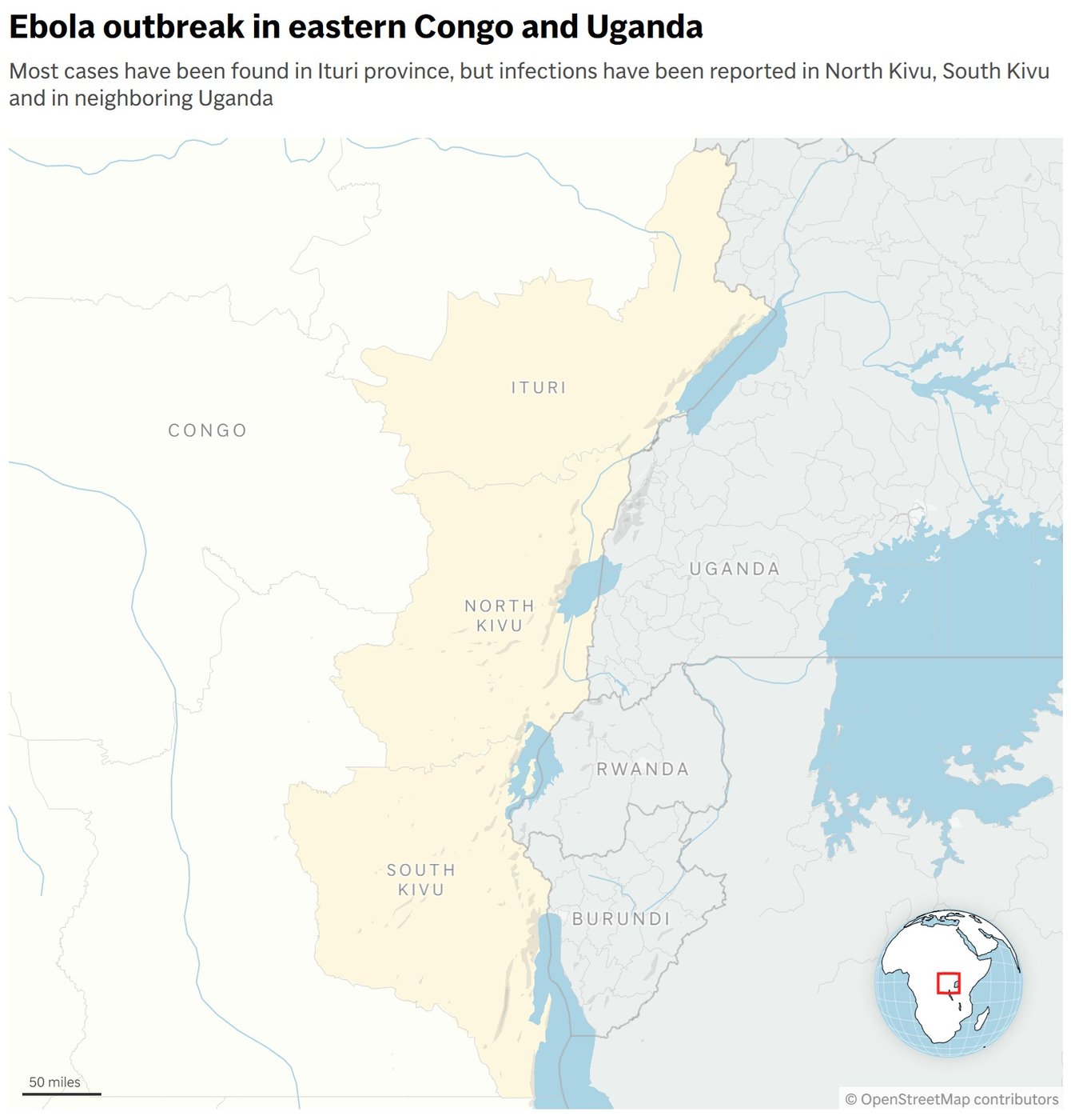 WHO chief visits epicenter of the Ebola outbreak in eastern Congo as cases outpace response | iNFOnews.ca