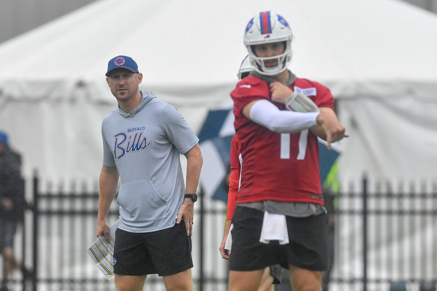 Josh Allen embraces change as Buffalo Bills open training camp under new coach Joe Brady | iNFOnews.ca