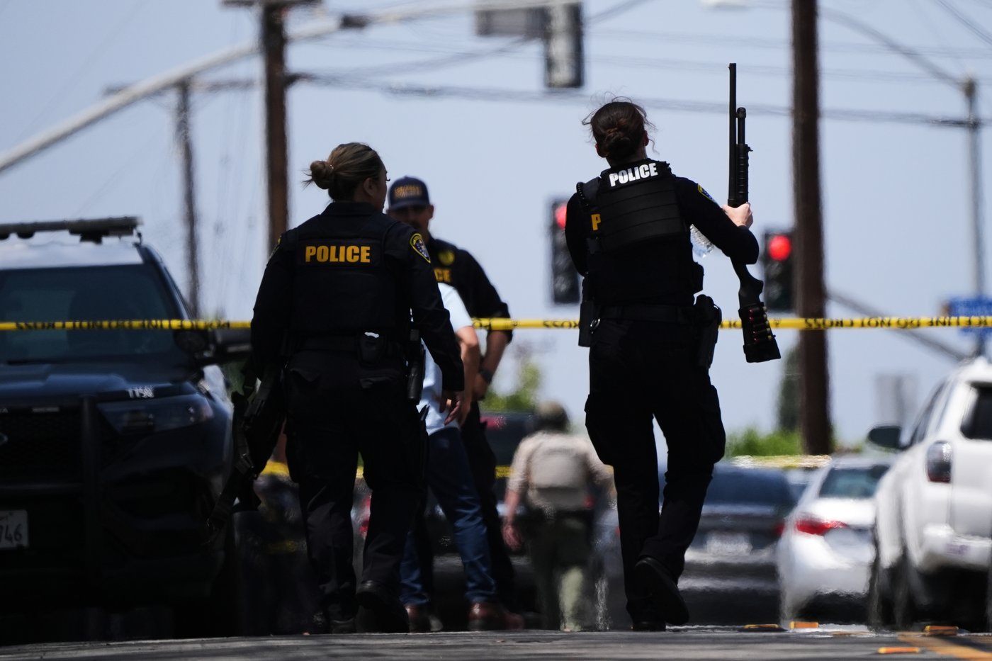Photos from the scene of a deadly shooting at a San Diego mosque | iNFOnews.ca
