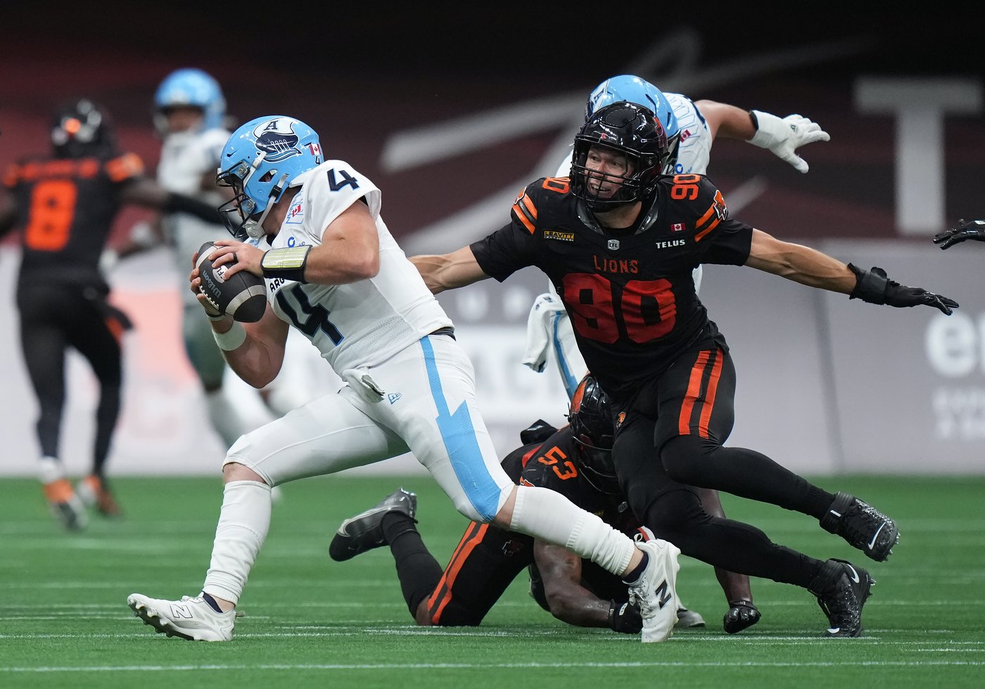 Argos snap three-game losing skid with 26-12 win over struggling Lions | iNFOnews.ca