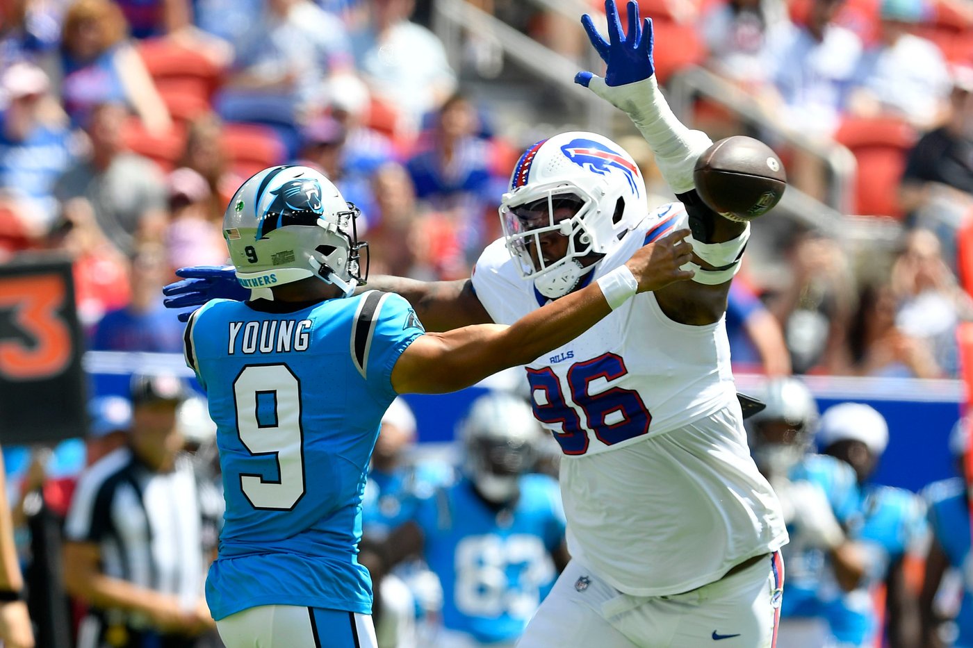 Josh Allen gets comfortable in Bills' new stadium with TD pass in 29-14 preseason win over Panthers | iNFOnews.ca Josh Allen gets comfortable in Bills' new stadium with TD pass in 29-14 preseason win over Panthers | iNFOnews.ca