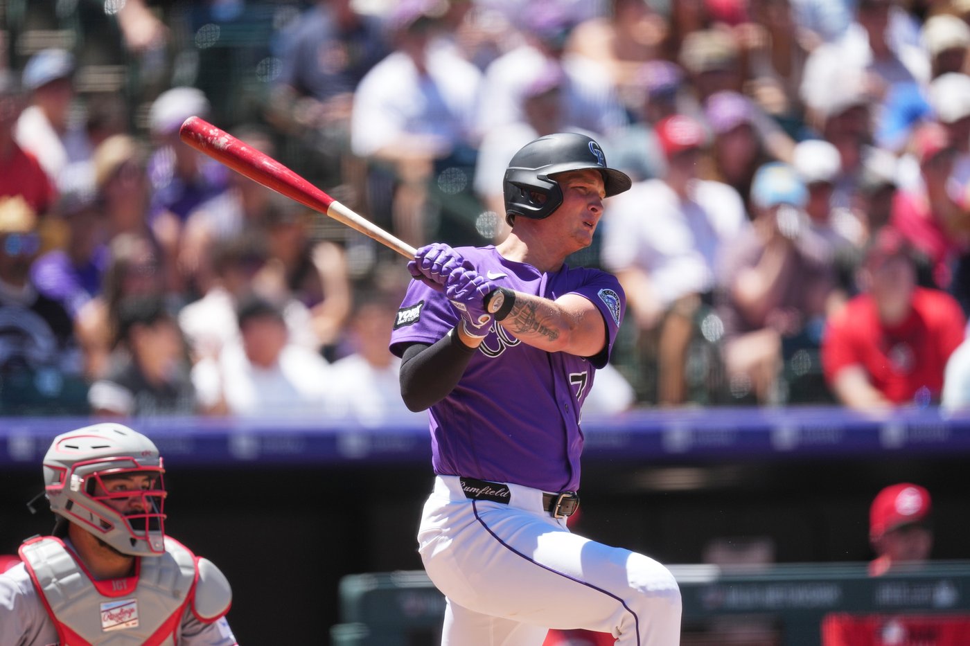 Rumfield erupts for 4 hits, Sugano efficient in return from injured list as Rockies beat Reds 10-3 | iNFOnews.ca Rumfield erupts for 4 hits, Sugano efficient in return from injured list as Rockies beat Reds 10-3 | iNFOnews.ca