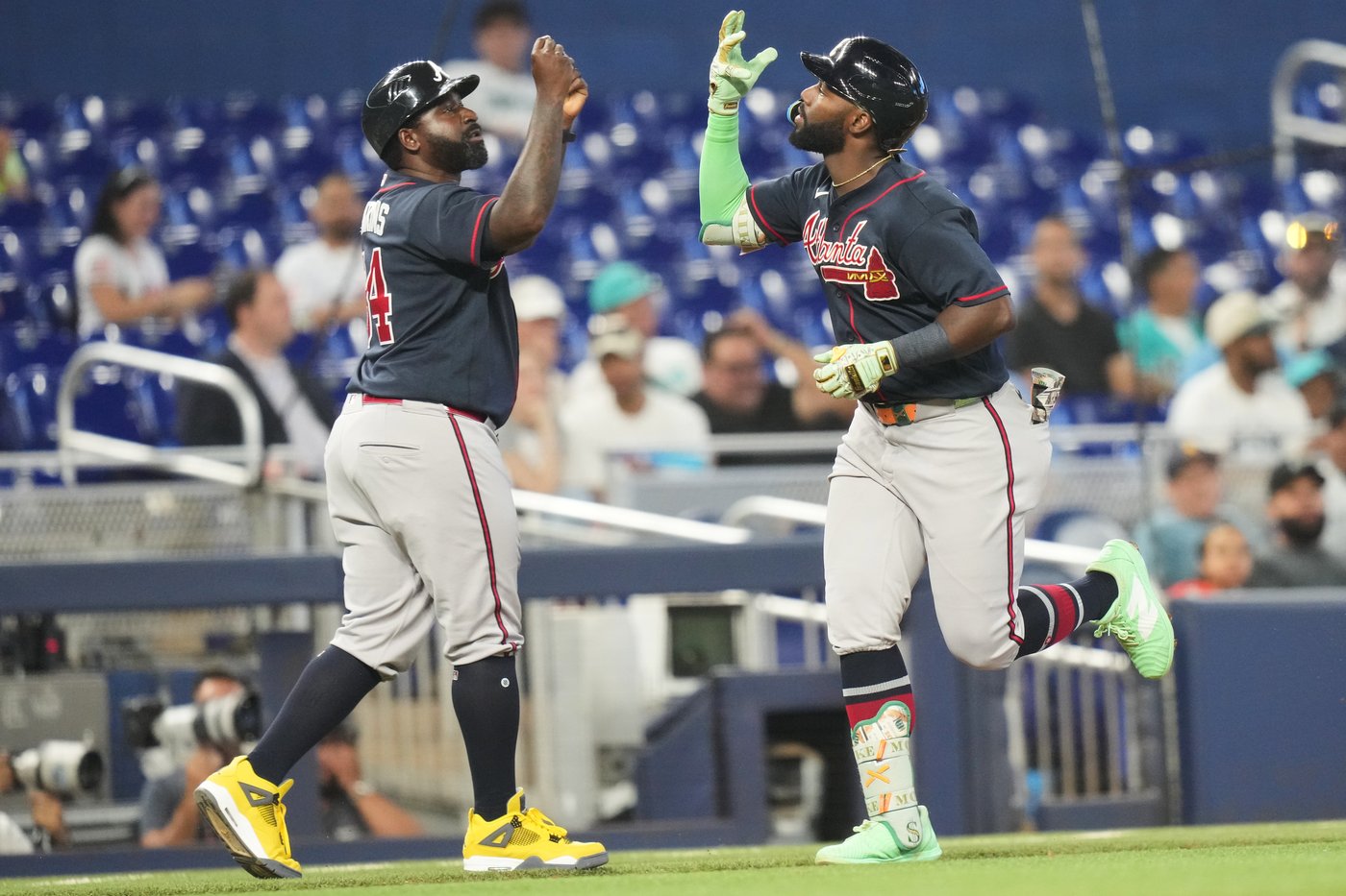 Acuña scores 3 times in return as Braves surge past Marlins 8-4 | iNFOnews.ca Acuña scores 3 times in return as Braves surge past Marlins 8-4 | iNFOnews.ca