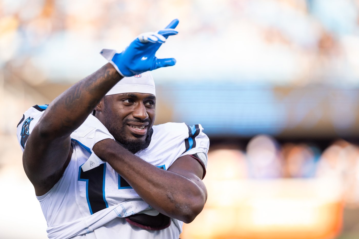 Panthers wide receiver Xavier Legette carted off the field with a stinger injury at training camp | iNFOnews.ca Panthers wide receiver Xavier Legette carted off the field with a stinger injury at training camp | iNFOnews.ca