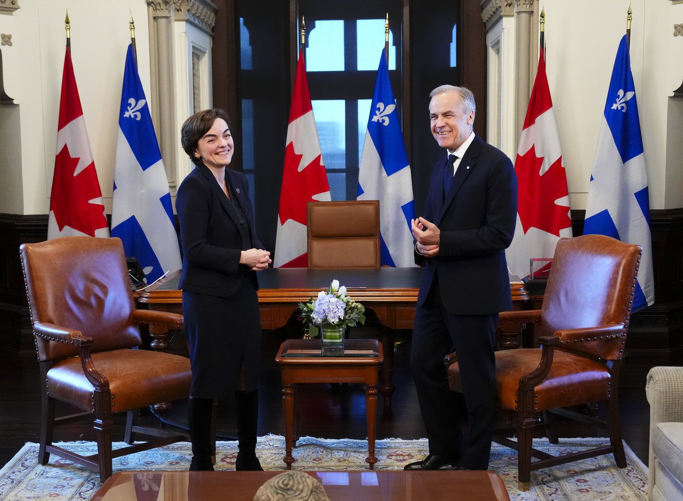 New Quebec Premier Christine Fréchette 'relieved' after Carney's Charter comments | iNFOnews.ca