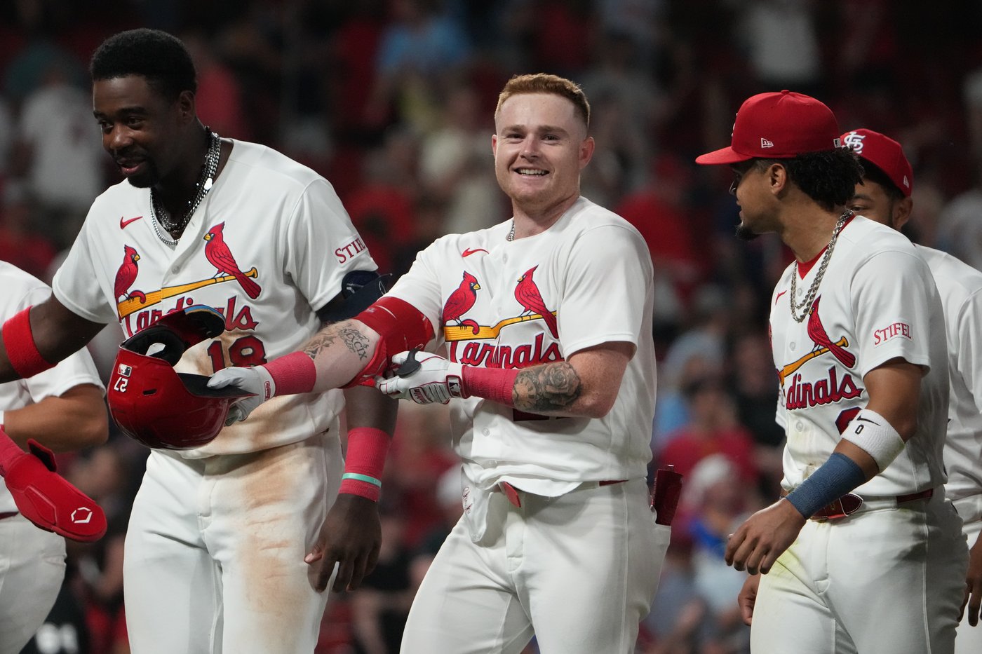 Wetherholt homers twice, Brito error lets Cardinals rally for 6-5, 10-inning win over Guardians | iNFOnews.ca