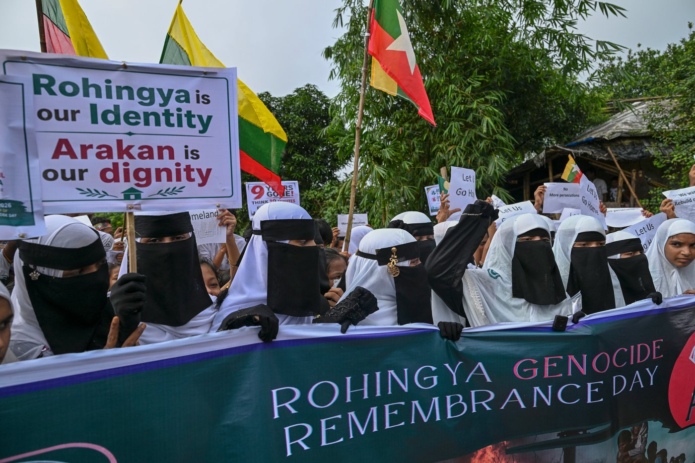 Rohingya refugees rally in Bangladesh camps to demand safe return to Myanmar | iNFOnews.ca