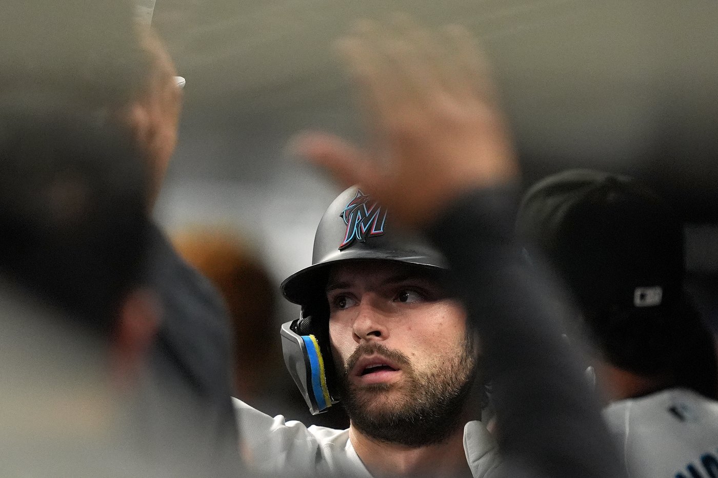 Sanoja hits grand slam, Meyer pitches 6 sharp innings as Marlins rout Braves 12-0 | iNFOnews.ca