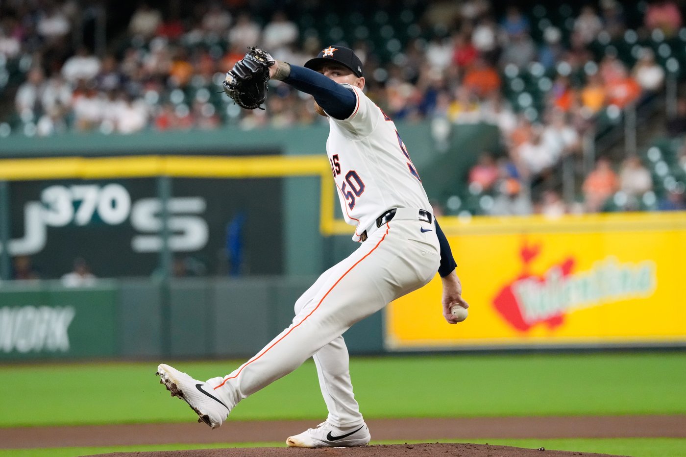 Astros demote starting pitcher Mike Burrows to Triple-A after 10-run outing | iNFOnews.ca