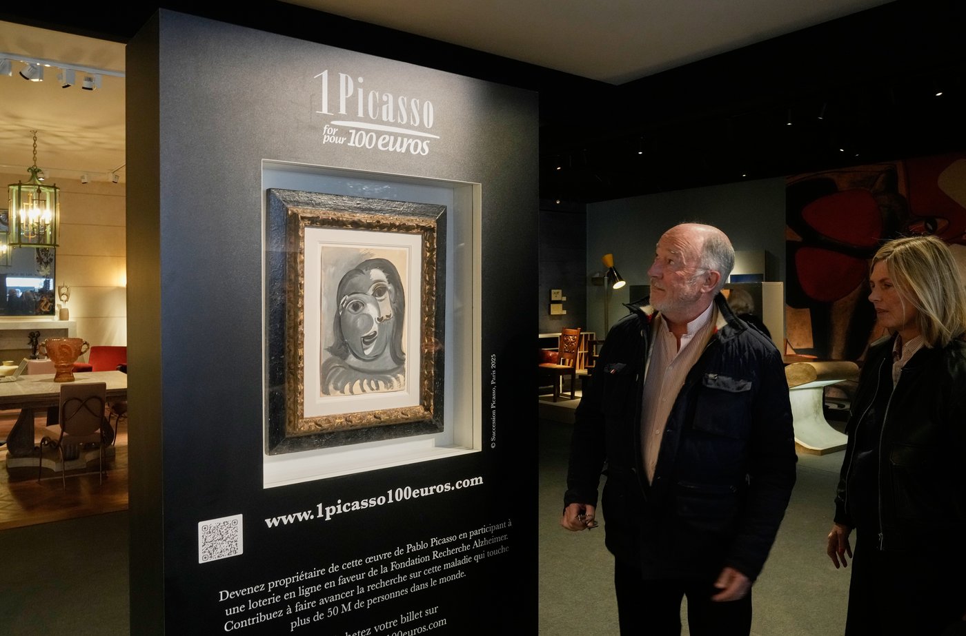 Raffle winner thrilled to claim a $1 million Picasso with a $117 ticket | iNFOnews.ca
