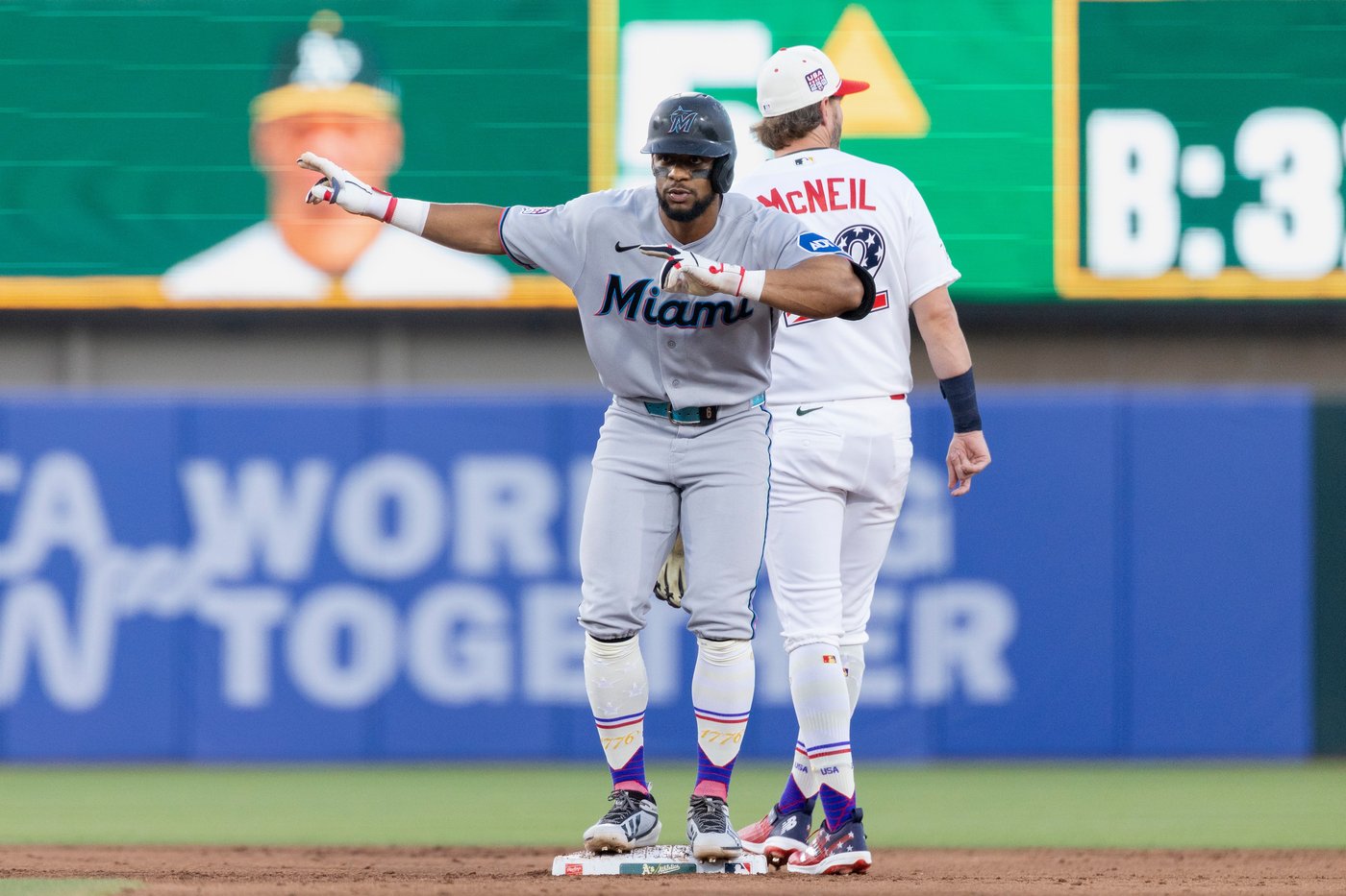 Alcantara sharp, Lopez homers to pace the Marlins past the A's, 7-2 | iNFOnews.ca Alcantara sharp, Lopez homers to pace the Marlins past the A's, 7-2 | iNFOnews.ca