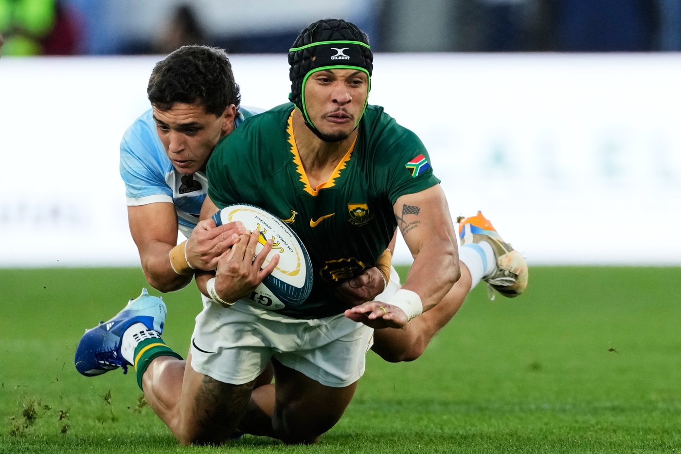 Springboks edge Argentina as Siya Kolisi limps off with a recurring hamstring injury | iNFOnews.ca Springboks edge Argentina as Siya Kolisi limps off with a recurring hamstring injury | iNFOnews.ca