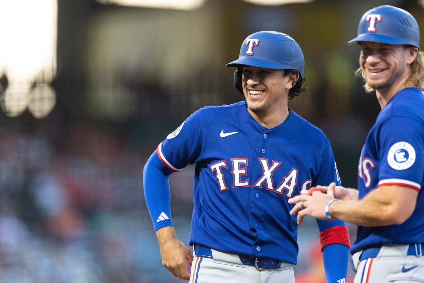 Mike Trout leads offense and George Klassen earns 1st MLB win as Angels top Rangers 5-2 | iNFOnews.ca
