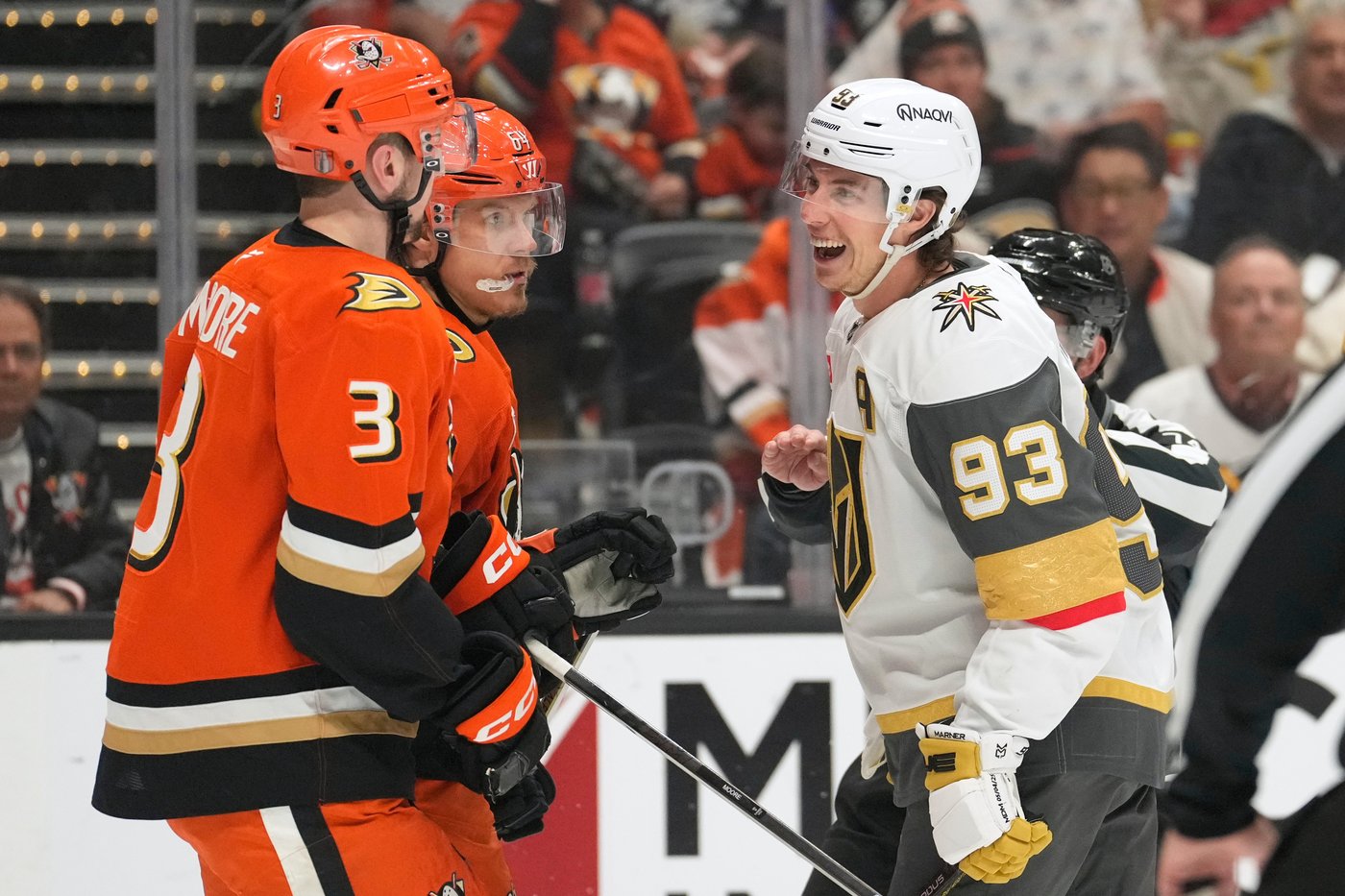 Marner, Dorofeyev propel Golden Knights past Ducks 5-1 in Game 6 clincher, into conference finals | iNFOnews.ca