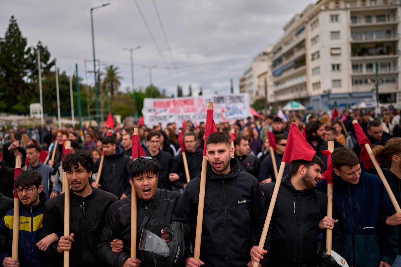 Workers around the world demonstrate on May Day, in photos | iNFOnews.ca