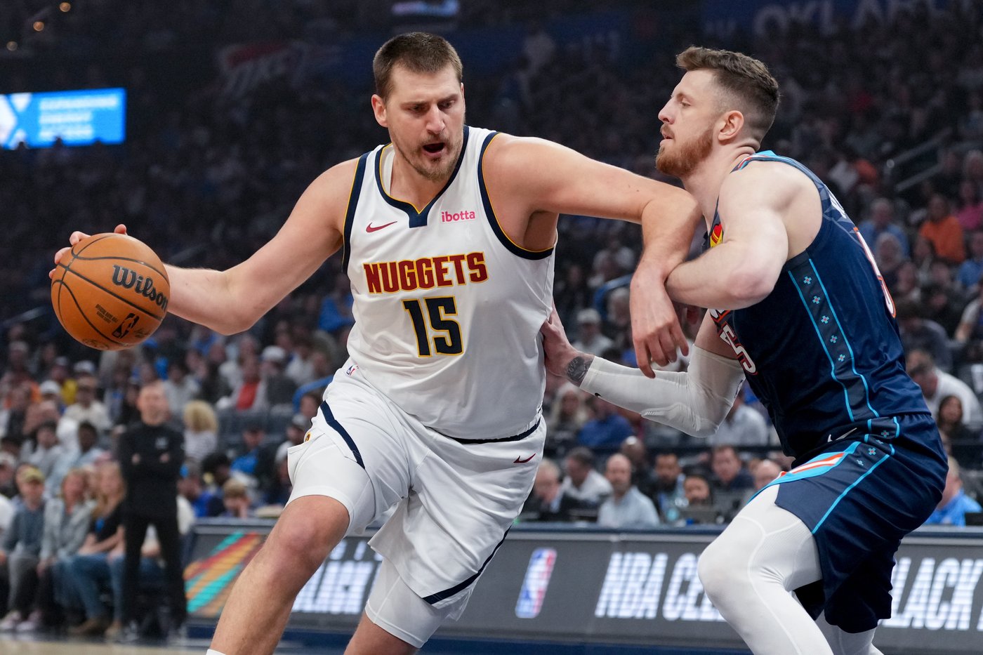 Tempers flare between Nuggets and Thunder as Dort is ejected after fouling Jokic | iNFOnews.ca Tempers flare between Nuggets and Thunder as Dort is ejected after fouling Jokic | iNFOnews.ca