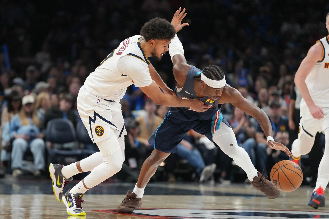 Tempers flare between Nuggets and Thunder as Dort is ejected after fouling Jokic | iNFOnews.ca Tempers flare between Nuggets and Thunder as Dort is ejected after fouling Jokic | iNFOnews.ca