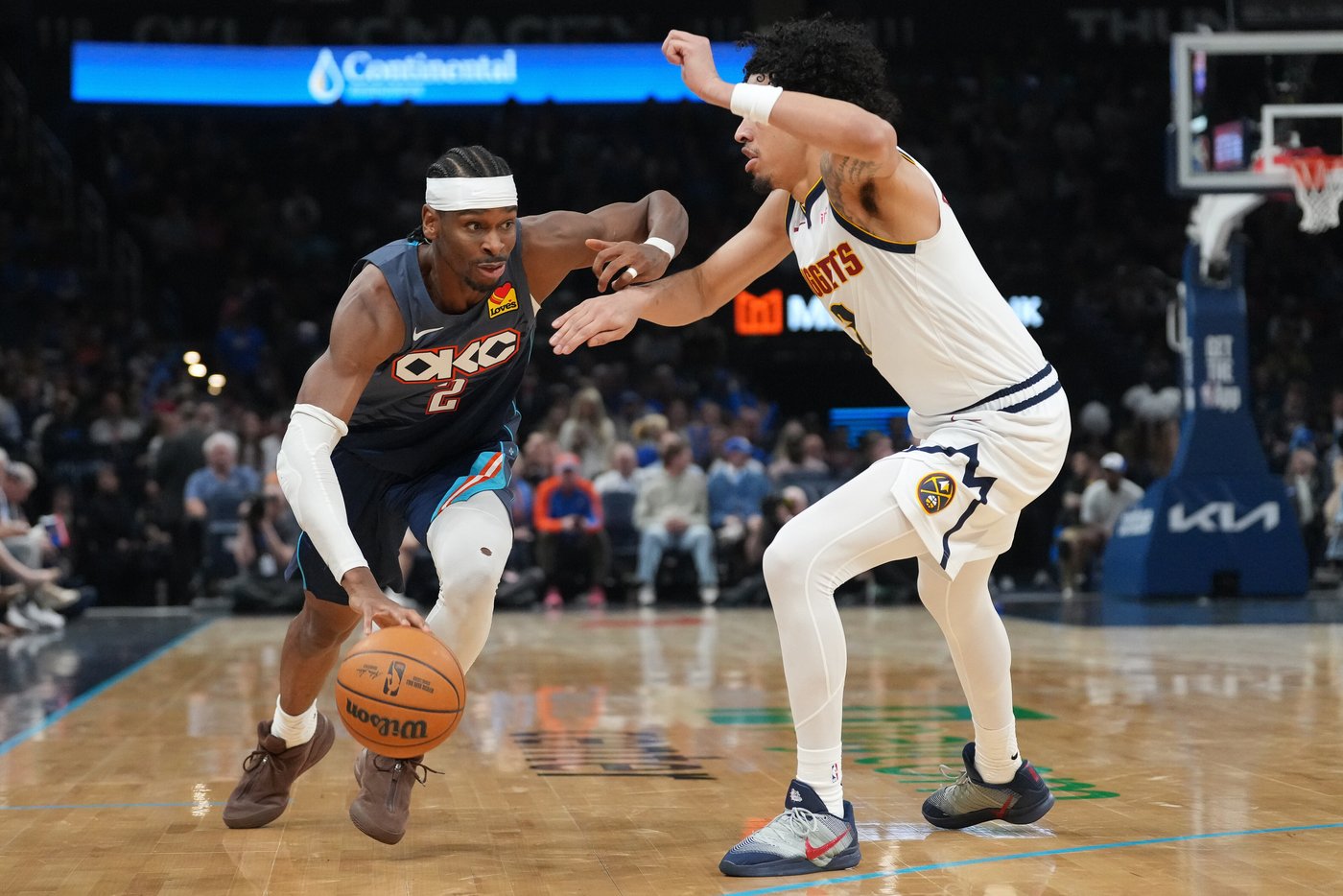 Tempers flare between Nuggets and Thunder as Dort is ejected after fouling Jokic | iNFOnews.ca Tempers flare between Nuggets and Thunder as Dort is ejected after fouling Jokic | iNFOnews.ca