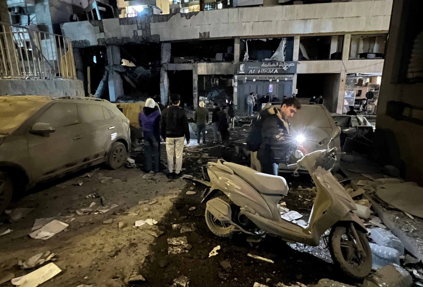 Photos of a central Beirut district struck by Israeli bombs | iNFOnews.ca