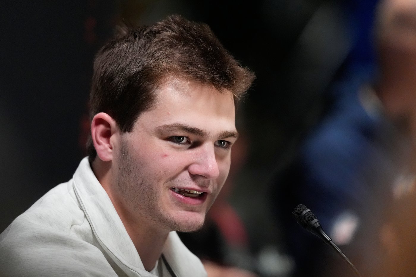 Drake Maye's shoulder injury improves ahead of Super Bowl showdown | iNFOnews.ca