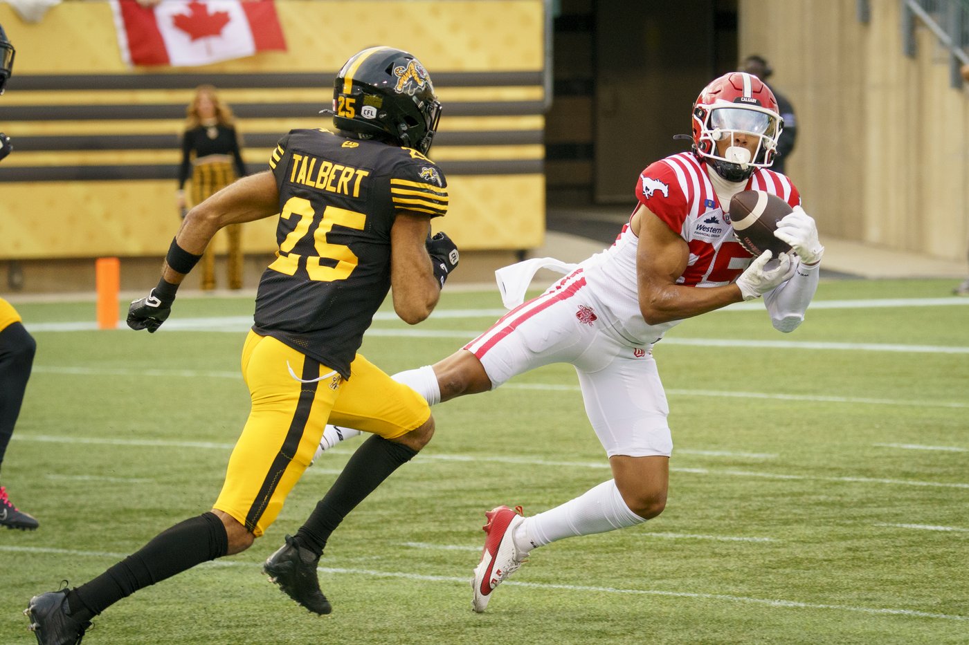 Stampeders receiver Jalen Philpot keeping an open mind about CFL's 2027 field changes | iNFOnews.ca Stampeders receiver Jalen Philpot keeping an open mind about CFL's 2027 field changes | iNFOnews.ca