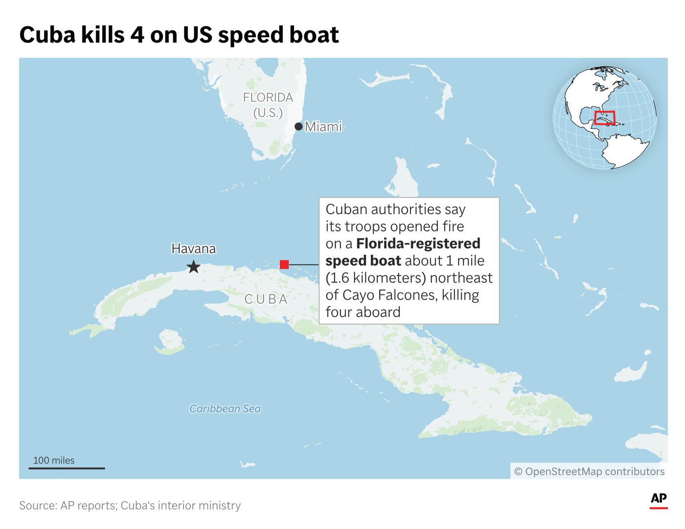 Cuba says it is communicating with US after fatal boat shooting but seeks more details | iNFOnews.ca