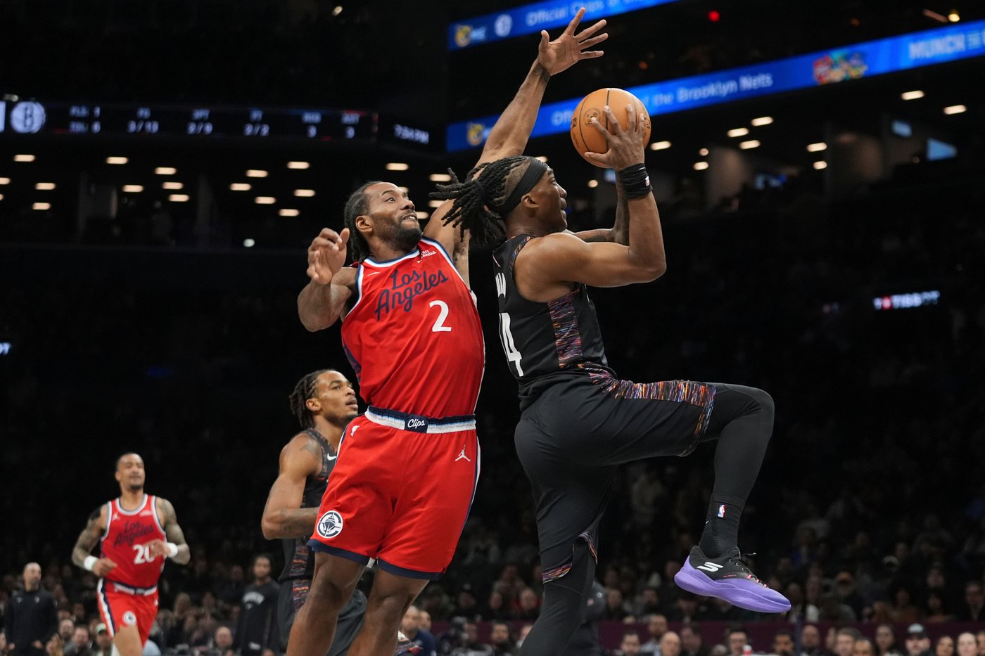 Harden scores 31, Leonard has 26 and the Clippers beat the Nets 121-105 | iNFOnews.ca