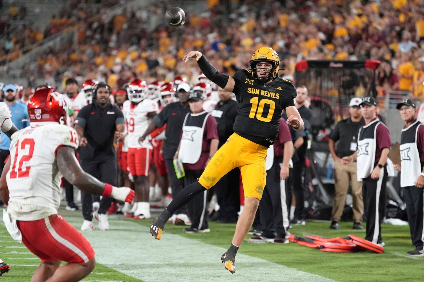 Arizona State quarterback Sam Leavitt to miss Iowa State game with injury | iNFOnews.ca Arizona State quarterback Sam Leavitt to miss Iowa State game with injury | iNFOnews.ca