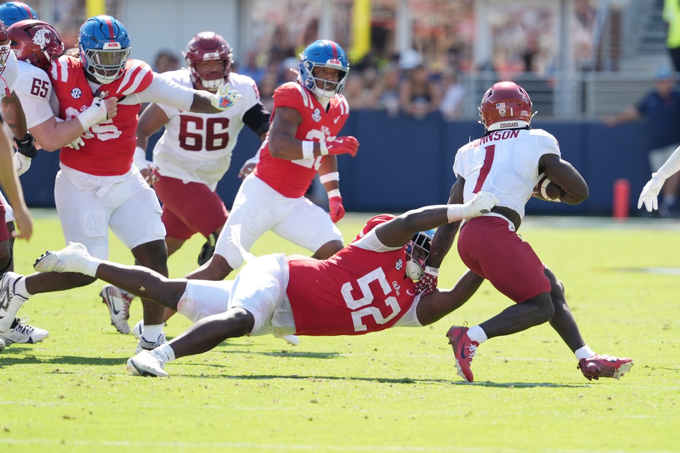 Chambliss accounts for 3 TDs and No. 4 Mississippi escapes against Washington State with a 24-21 win | iNFOnews.ca