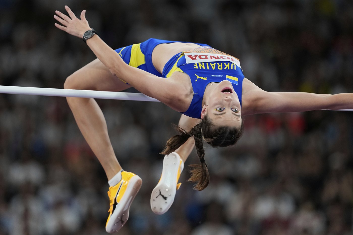 High jumper Yaroslava Mahuchikh of Ukraine calls herself an 'ambassador' for her country | iNFOnews.ca