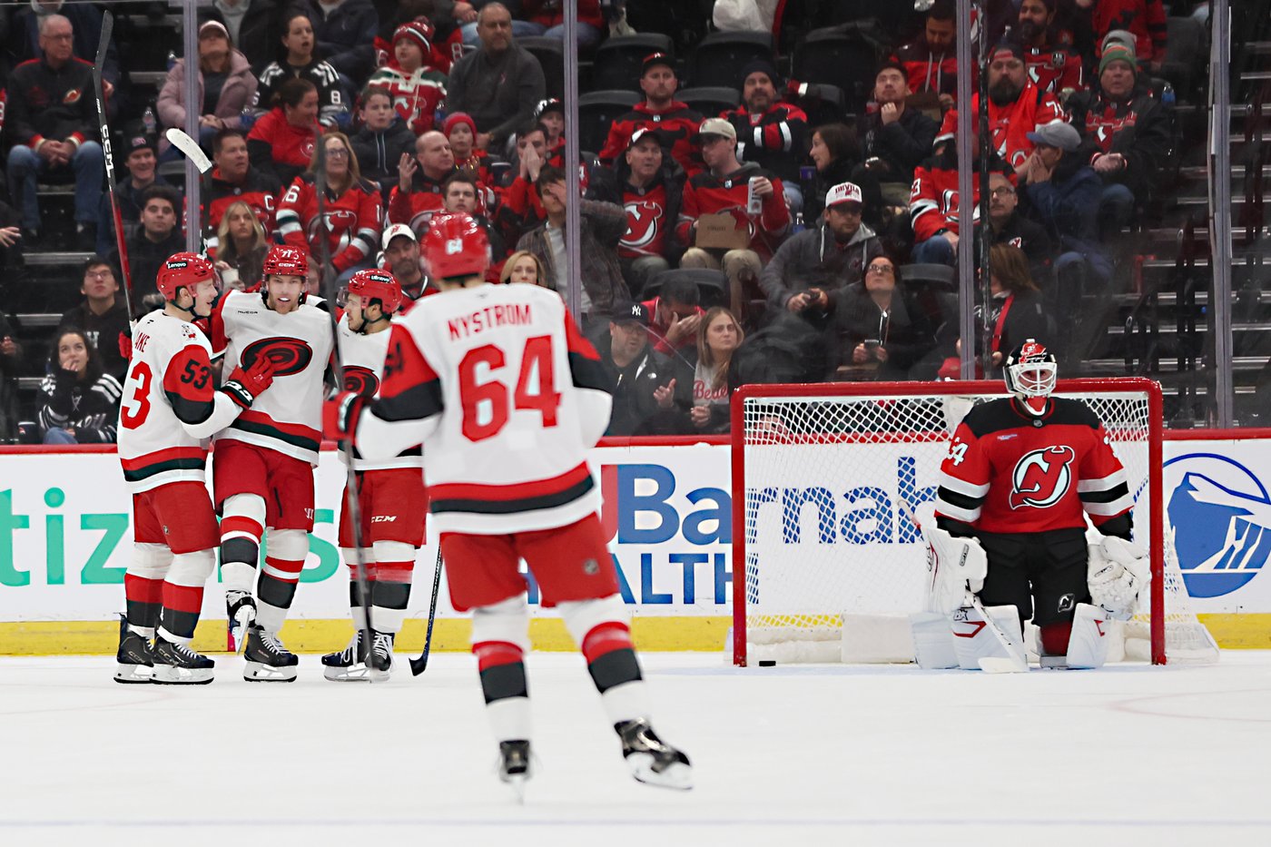 Hall has goal and assist as Hurricanes beat Devils 3-1 to snap 3-game losing streak | iNFOnews.ca Hall has goal and assist as Hurricanes beat Devils 3-1 to snap 3-game losing streak | iNFOnews.ca