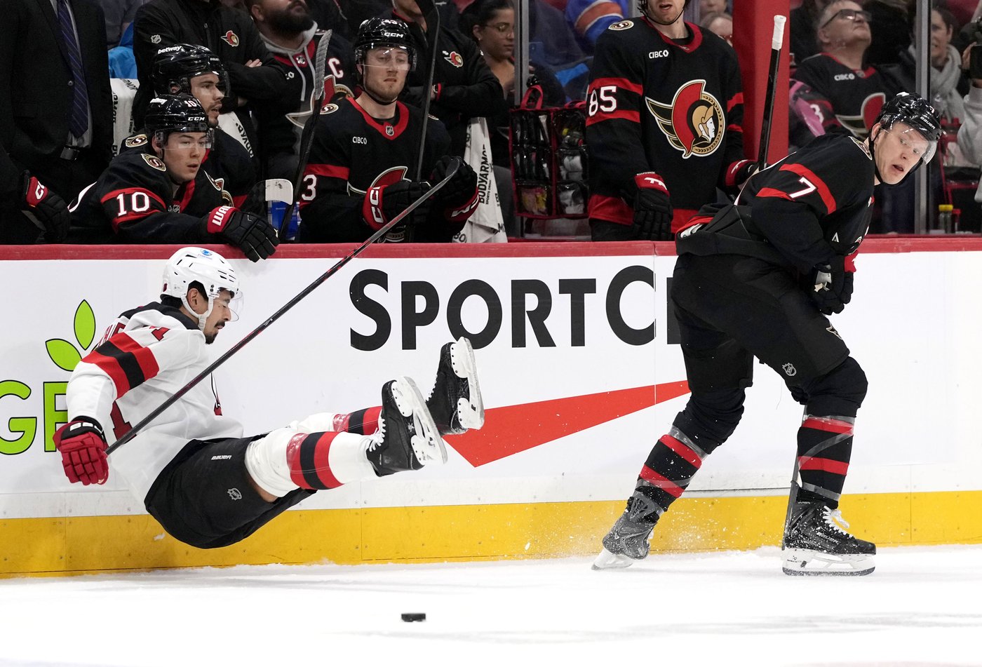 Tkachuk, Ullmark lead Senators to 4-1 win over Devils | iNFOnews.ca Tkachuk, Ullmark lead Senators to 4-1 win over Devils | iNFOnews.ca