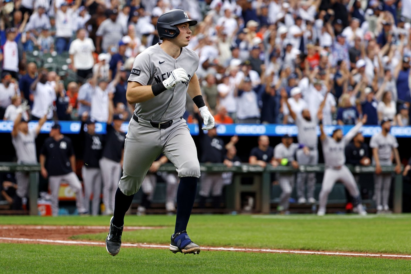 Rice's grand slam helps Yankees keep pace with Toronto; NY trails by 2 games in AL East with 6 left | iNFOnews.ca Rice's grand slam helps Yankees keep pace with Toronto; NY trails by 2 games in AL East with 6 left | iNFOnews.ca